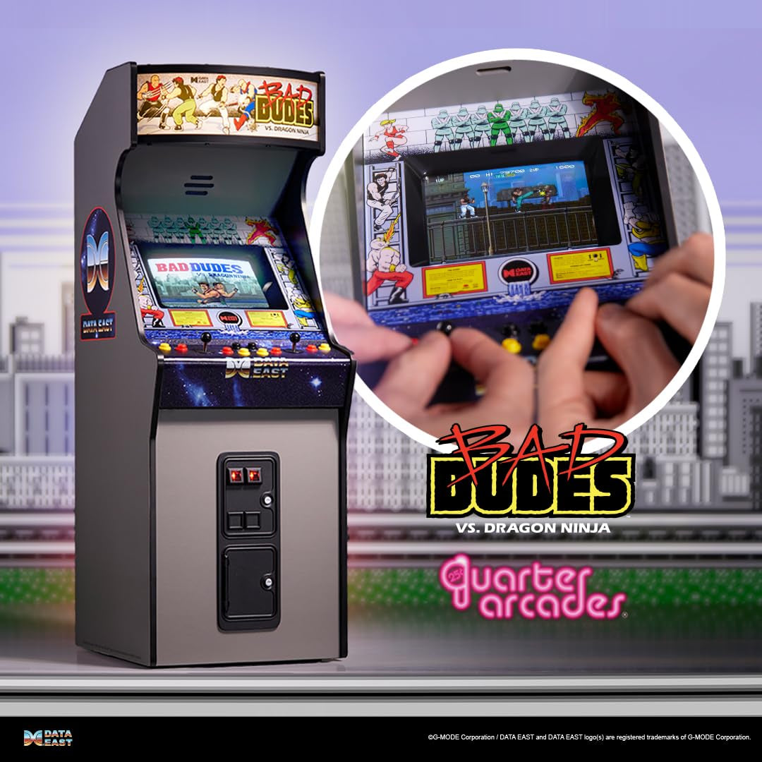Bad Dudes Vs. Dragonninja 1/4 Scale Mini Arcade